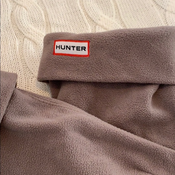 Hunter fleece boot liners, taupe color SZ M - Picture 2 of 2